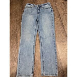 Oat Denim Straight Leg Jeans Light Wash Women's 6/28